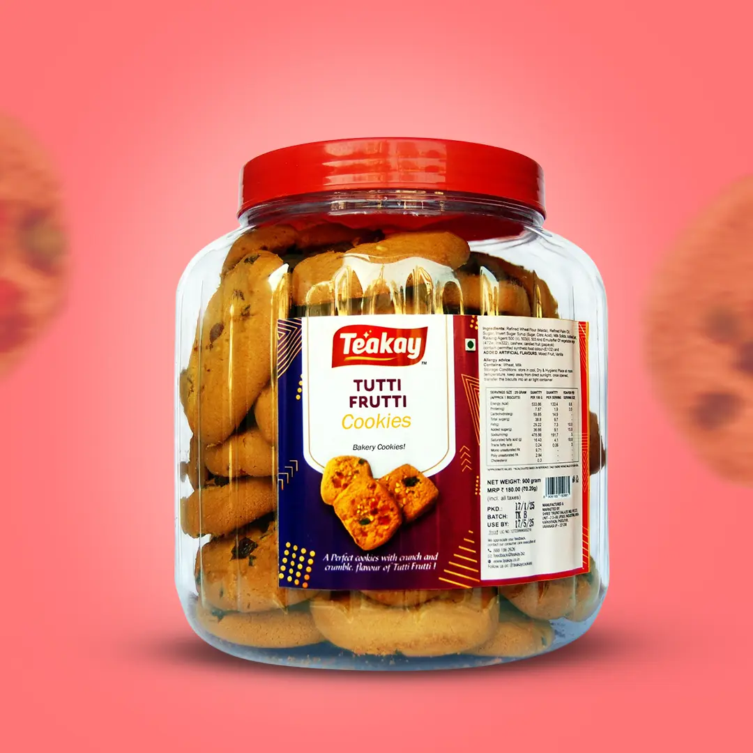 Jar Tutti Frutti Cookies